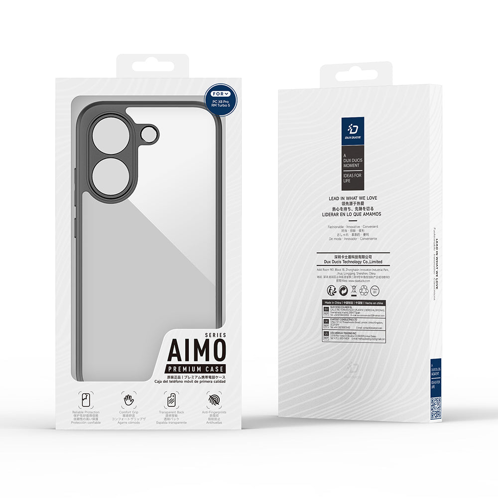 Futrola za Xiaomi Poco X8 Pro, DUX DUCIS, Aimo, Crna
