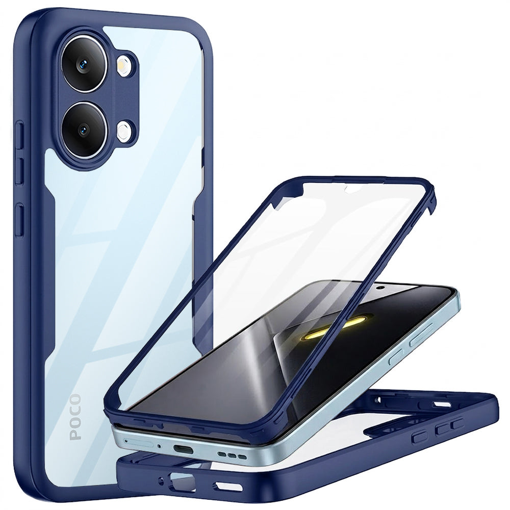 Futrola za Xiaomi Poco X8 Pro Max, Techsuit, ColorVerse 360, Plava
