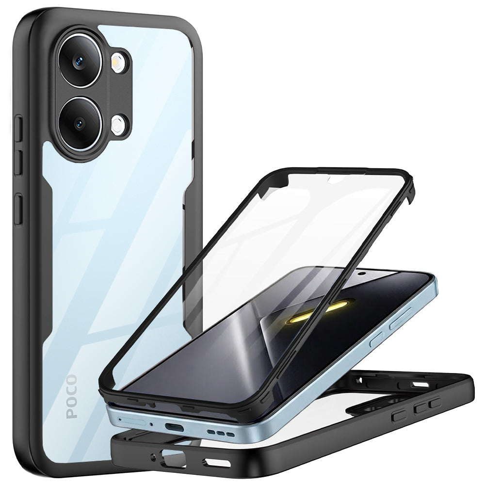 Futrola za Xiaomi Poco X8 Pro Max, Techsuit, ColorVerse 360, Crna