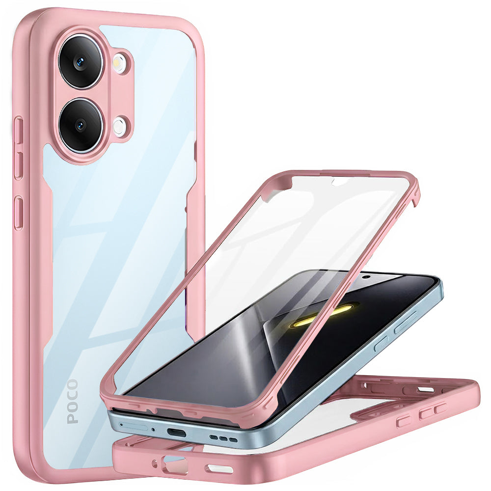 Futrola za Xiaomi Poco X8 Pro Max, Techsuit, ColorVerse 360, Roze