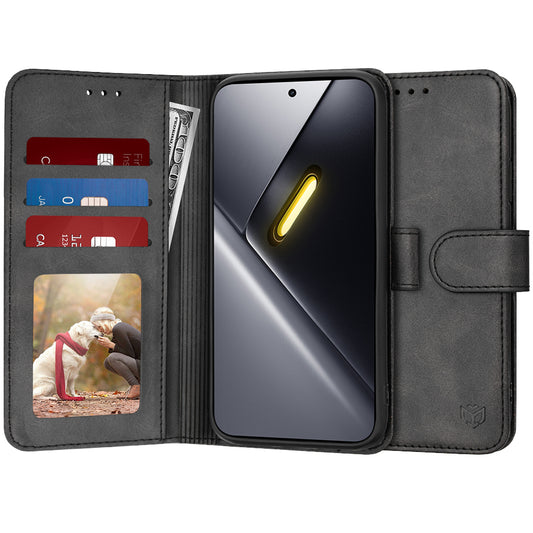 Futrola za Xiaomi Poco X8 Pro Max, Techsuit, Diary Book, Crna