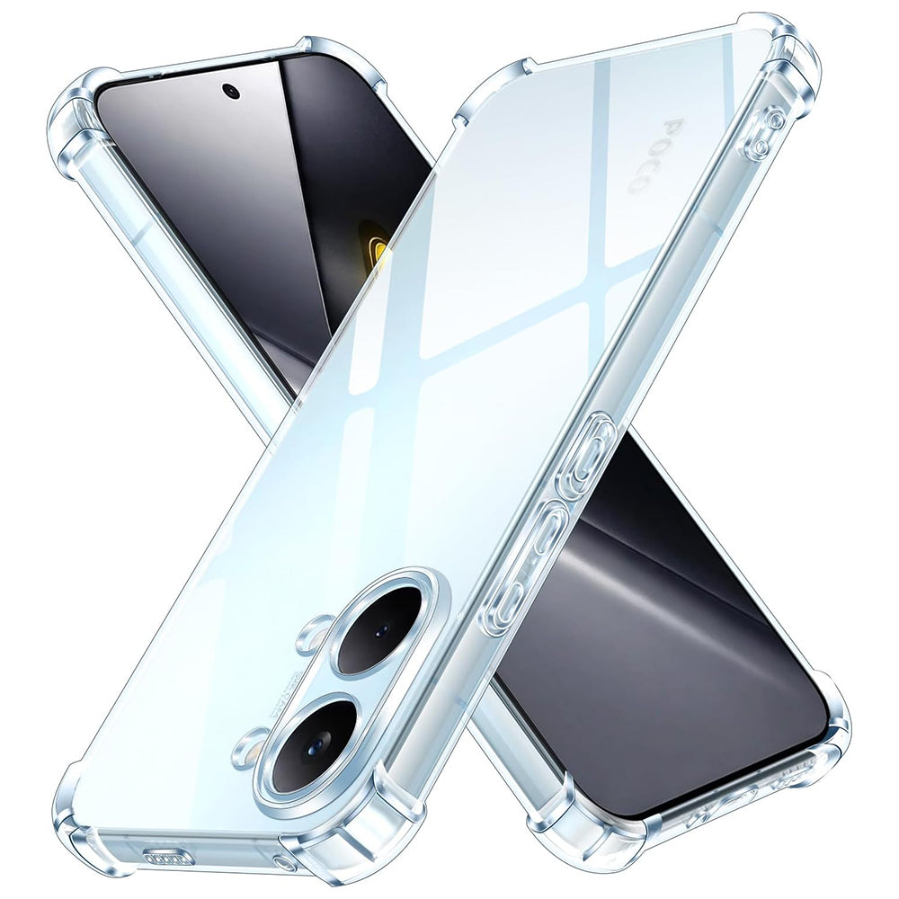 Futrola za Xiaomi Poco X8 Pro Max, Techsuit, Shockproof Clear, Transparentna