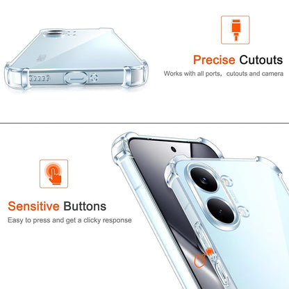 Futrola za Xiaomi Poco X8 Pro Max, Techsuit, Shockproof Clear, Transparentna