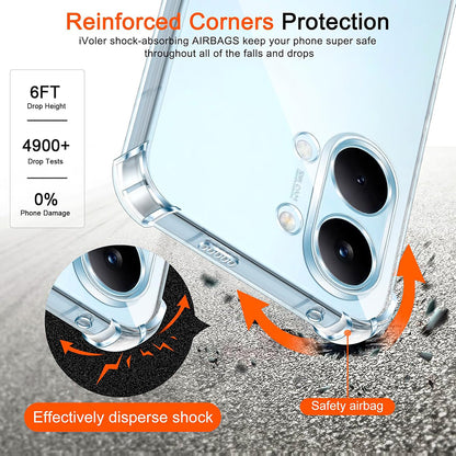 Futrola za Xiaomi Poco X8 Pro Max, Techsuit, Shockproof Clear, Transparentna