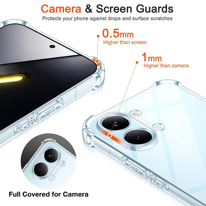 Futrola za Xiaomi Poco X8 Pro Max, Techsuit, Shockproof Clear, Transparentna