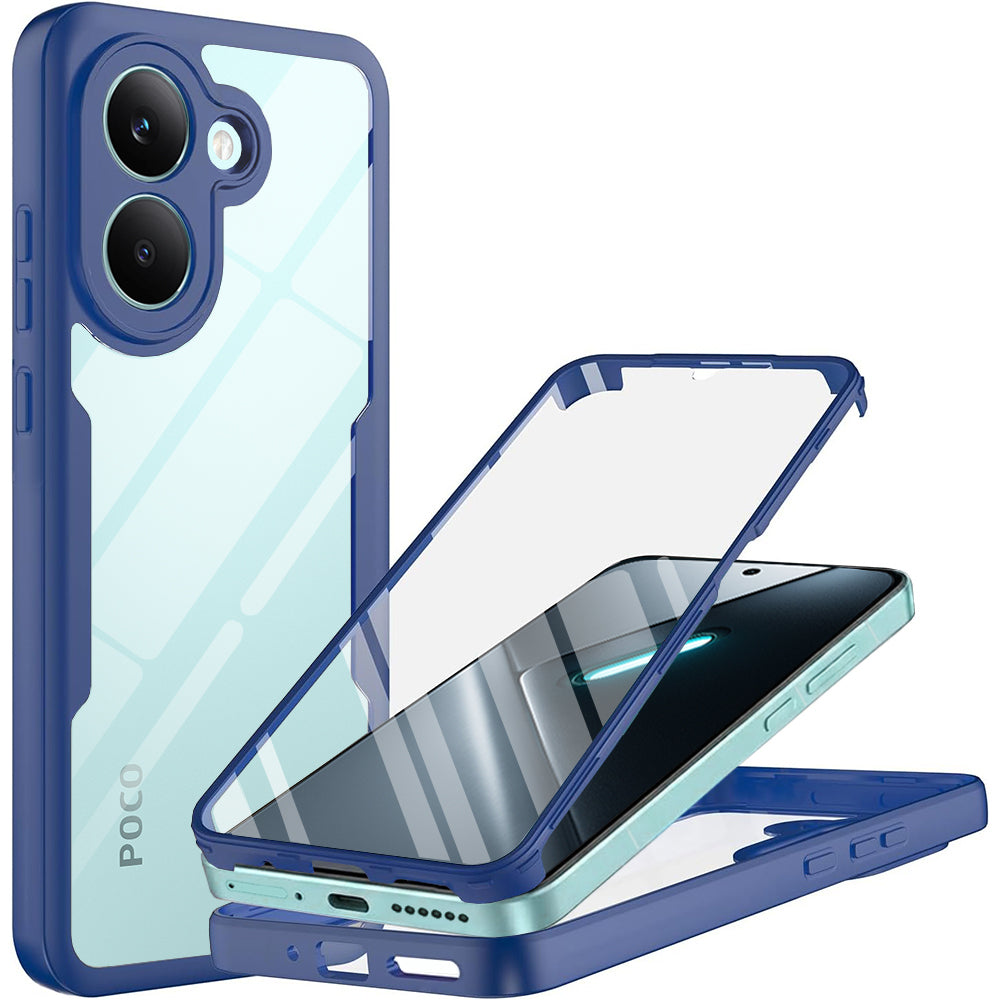 Futrola za Xiaomi Poco X8 Pro, Techsuit, ColorVerse 360, Plava