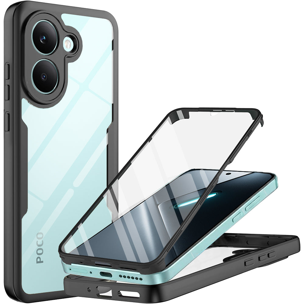 Futrola za Xiaomi Poco X8 Pro, Techsuit, ColorVerse 360, Crna