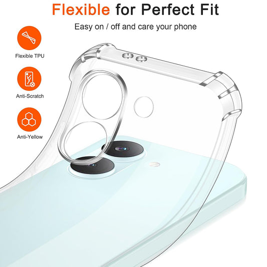 Futrola za Xiaomi Poco X8 Pro, Techsuit, Shockproof Clear, Transparentna