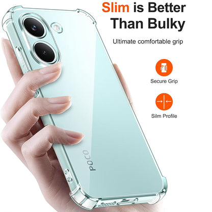 Futrola za Xiaomi Poco X8 Pro, Techsuit, Shockproof Clear, Transparentna