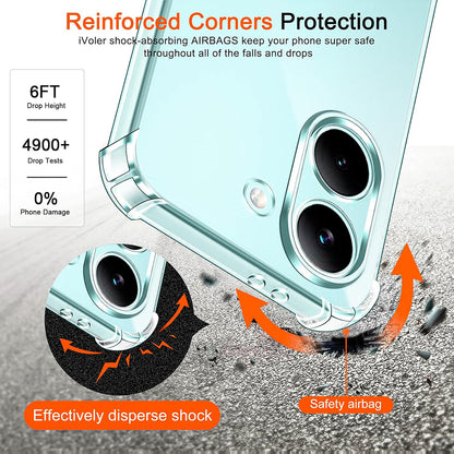 Futrola za Xiaomi Poco X8 Pro, Techsuit, Shockproof Clear, Transparentna