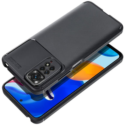 Futrola za Xiaomi Poco C65 / Redmi 13C, OEM, Carbon Premium, Crna