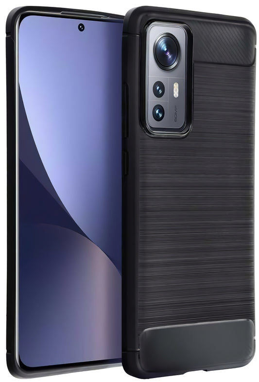 Futrola za Xiaomi Redmi 10 2022 / 10, OEM, Karbonska, Crna
