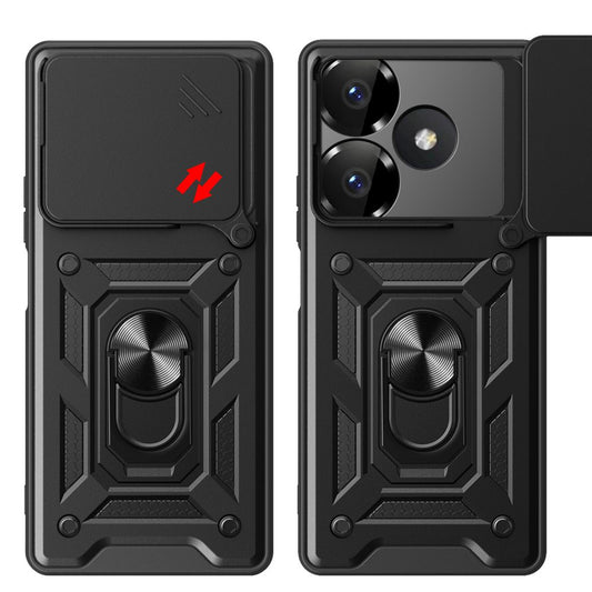 Futrola za Xiaomi Redmi 13, Tech-Protect, CamShield Pro, Crna