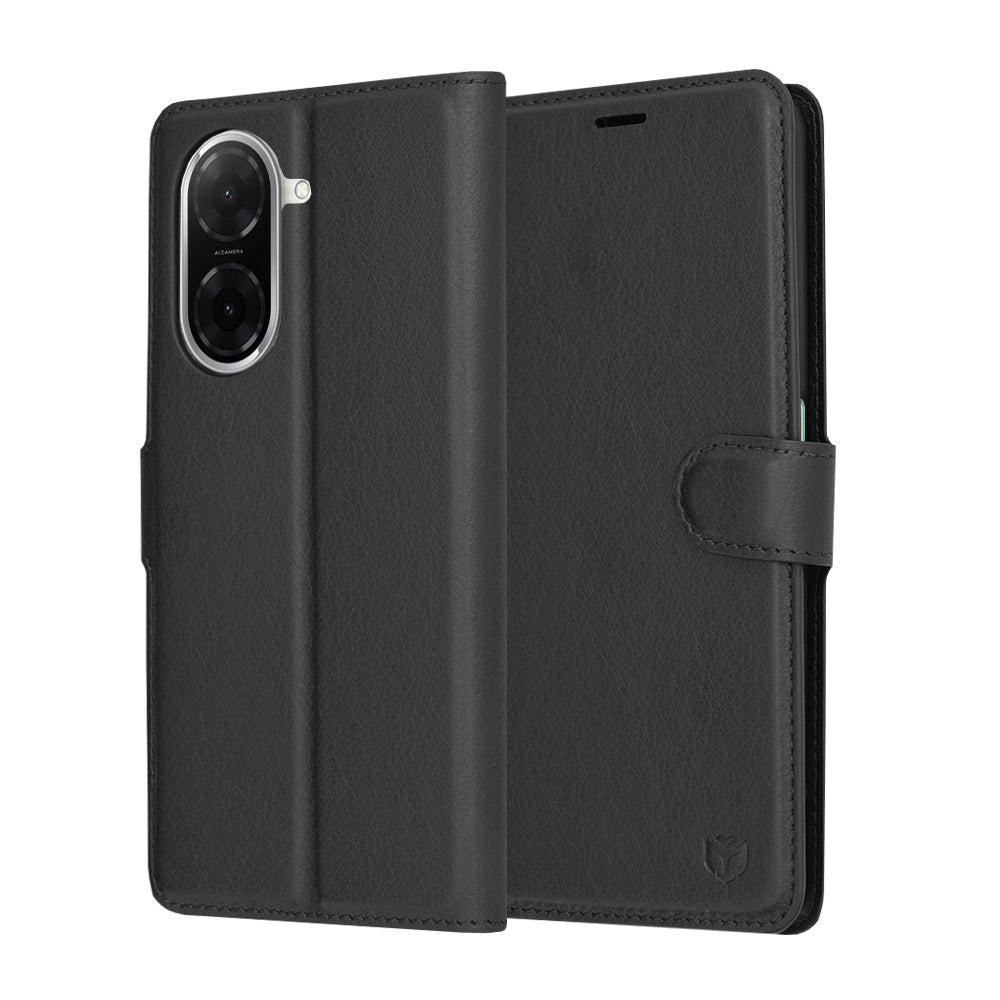 Futrola za Xiaomi Redmi A5 4G (Regionalna), Techsuit, Kožna Folio, Crna