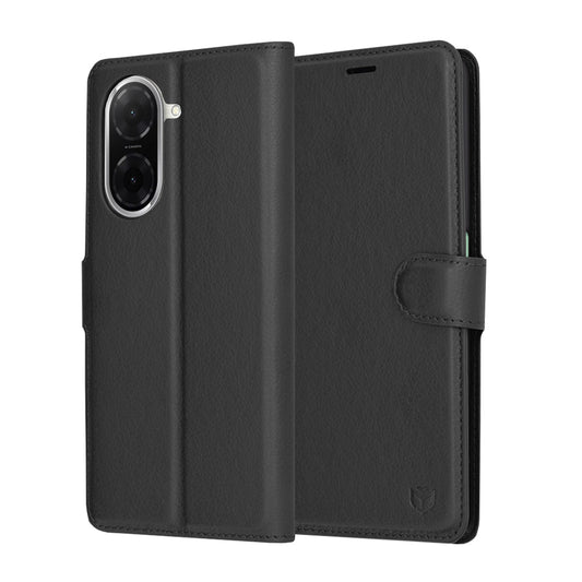 Futrola za Xiaomi Redmi A5 4G (Regionalna), Techsuit, Kožna Folio, Crna