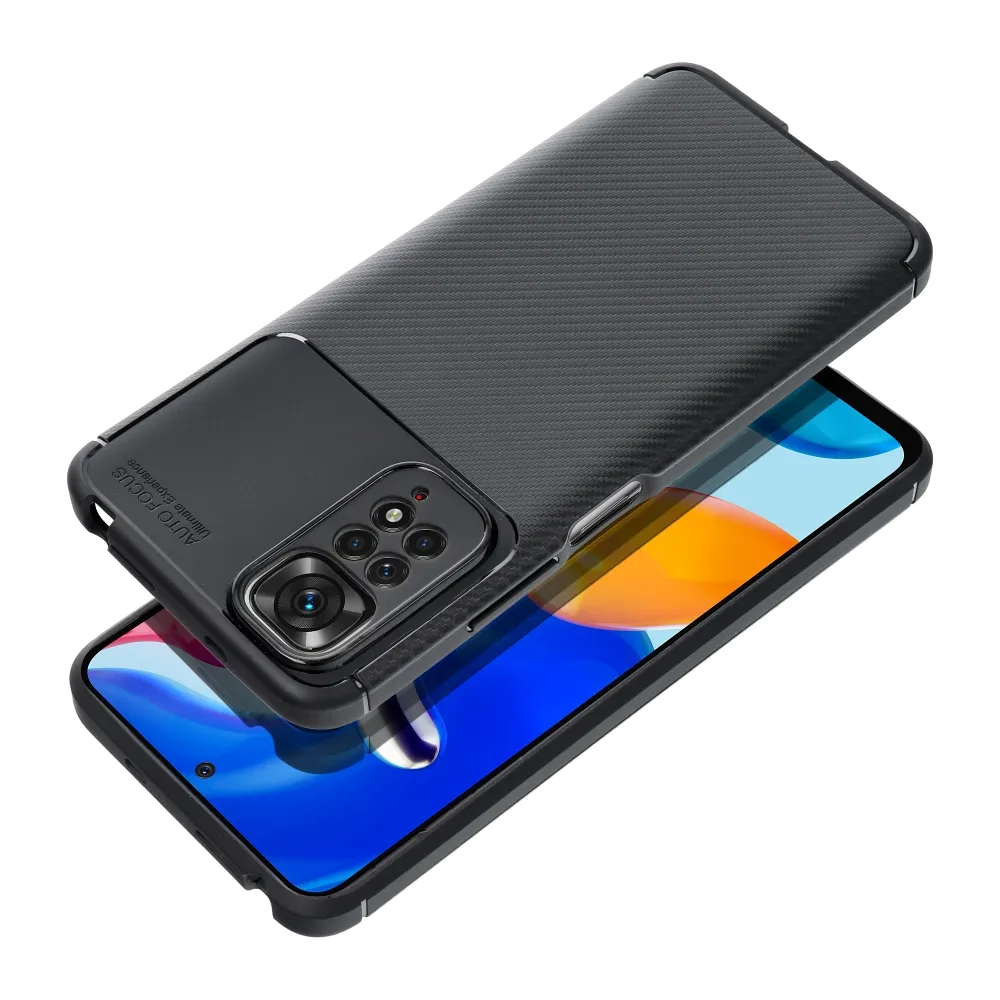 Futrola za Xiaomi Redmi Note 13 5G, OEM, Carbon Premium, Crna