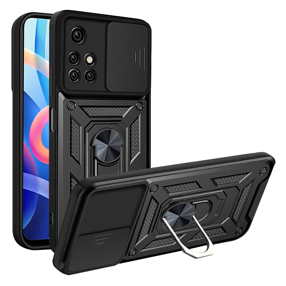 Futrola za Xiaomi Redmi 10 2022 / 10 (2021), Techsuit, CamShield, Crna