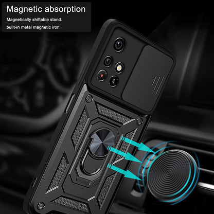 Futrola za Xiaomi Redmi 10 2022 / 10 (2021), Techsuit, CamShield, Crna