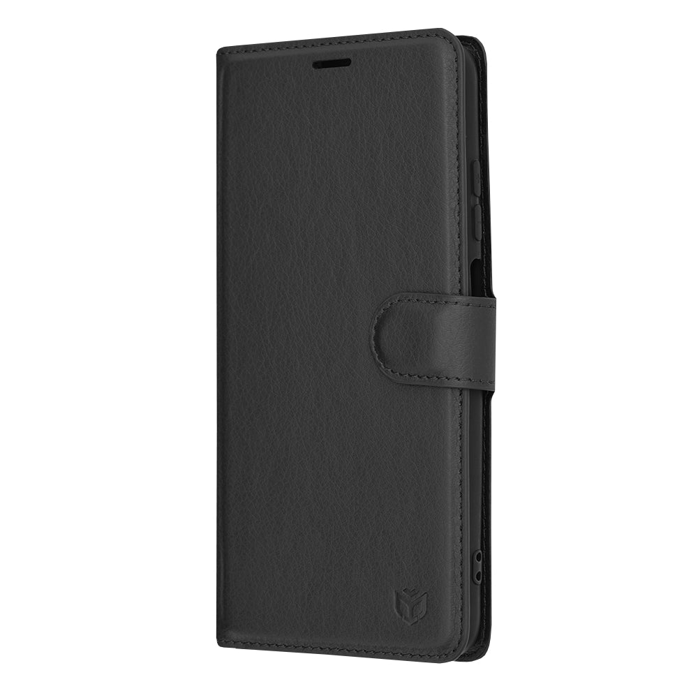Futrola za Xiaomi Redmi 10 2022 / 10 (2021), Techsuit, Leather Folio, Crna