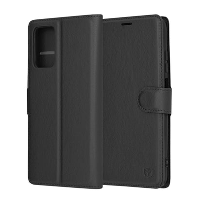 Futrola za Xiaomi Redmi 10 2022 / 10 (2021), Techsuit, Leather Folio, Crna