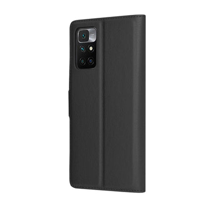 Futrola za Xiaomi Redmi 10 2022 / 10 (2021), Techsuit, Leather Folio, Crna