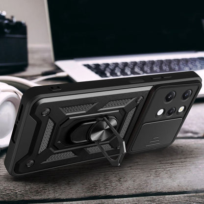 Futrola za Xiaomi Redmi 12 5G / 12, Techsuit, CamShield, Crna