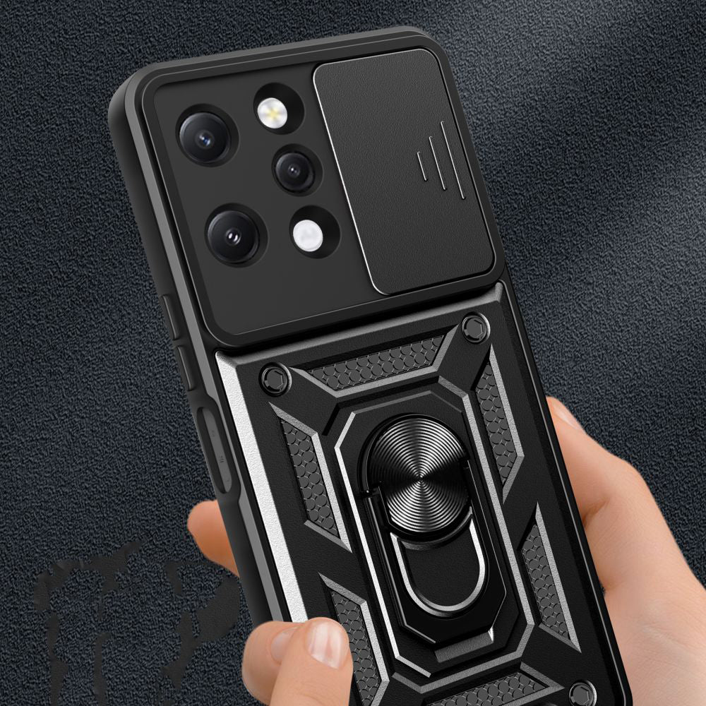 Futrola za Xiaomi Redmi 12 5G / 12, Techsuit, CamShield, Crna