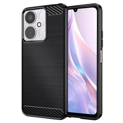 Futrola za Xiaomi Redmi 13C 5G / 13C / Poco C65, Techsuit, Karbon, Crna