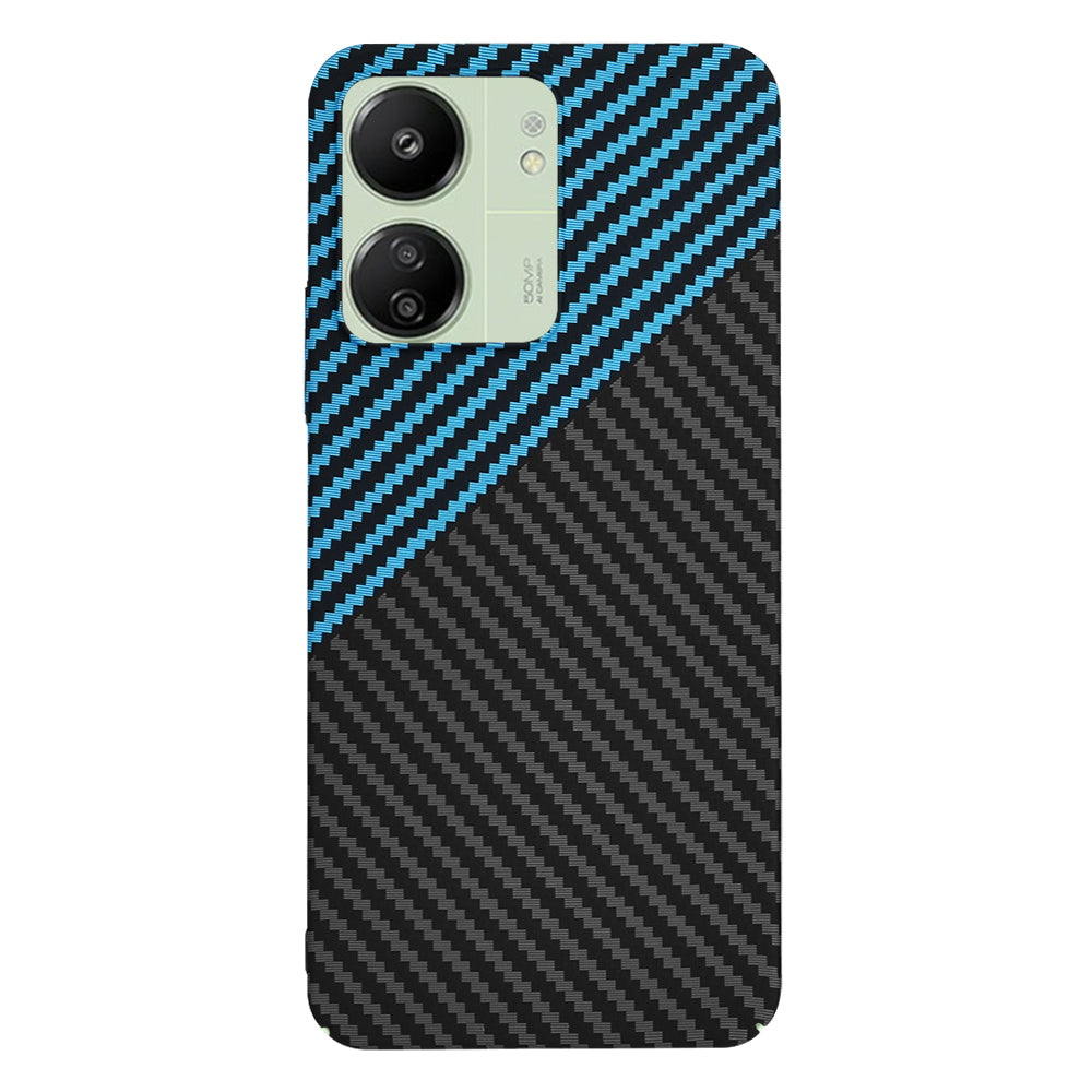 Futrola za Xiaomi Redmi 13C 5G / 13C / Poco C65, Techsuit, Carbonite FiberShell, Crno Plava