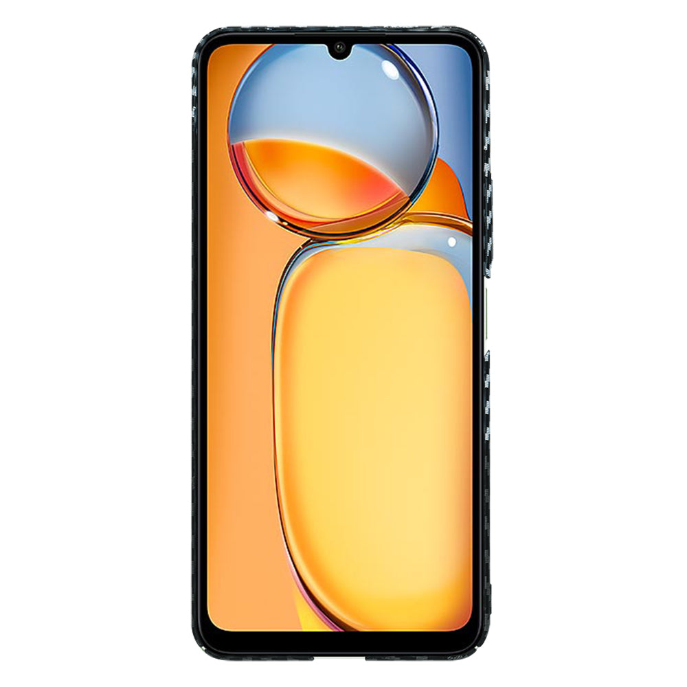 Futrola za Xiaomi Redmi 13C 5G / 13C / Poco C65, Techsuit, Carbonite FiberShell, Crno Siva