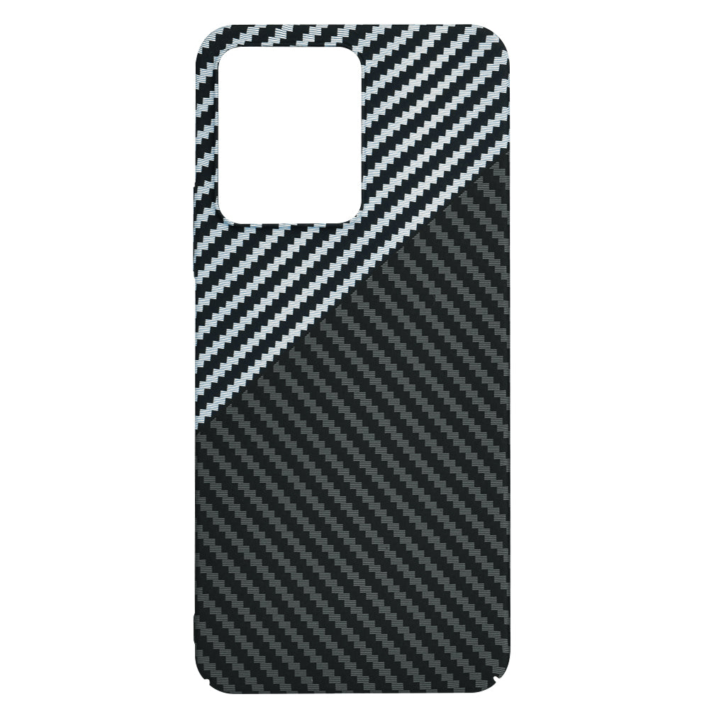 Futrola za Xiaomi Redmi 13C 5G / 13C / Poco C65, Techsuit, Carbonite FiberShell, Crno Siva