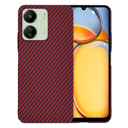 Futrola za Xiaomi Redmi 13C 5G / 13C / Poco C65, Techsuit, Carbonite FiberShell, Crvena