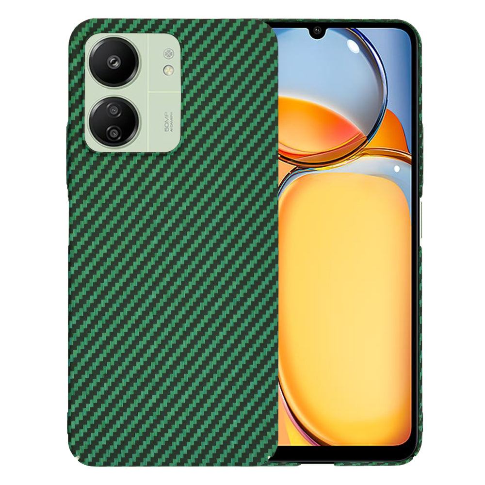 Futrola za Xiaomi Redmi 13C 5G / 13C / Poco C65, Techsuit, Carbonite FiberShell, Zelena