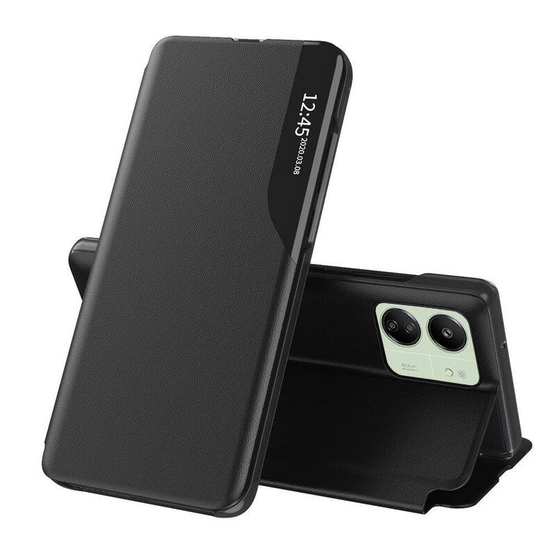Futrola za Xiaomi Redmi 13C 5G / 13C / Poco C65, Techsuit, eFold, Crna