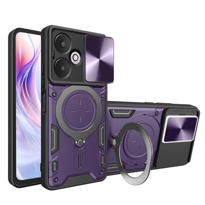 Futrola za Xiaomi Redmi 13C 5G, Techsuit, CamGuard Pro, Ljubičasta
