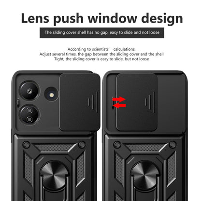 Futrola za Xiaomi Redmi 13C 5G, Techsuit, CamShield, Crna