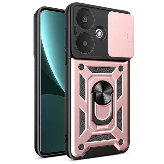 Futrola za Xiaomi Redmi 13C 5G, Techsuit, CamShield, Roze