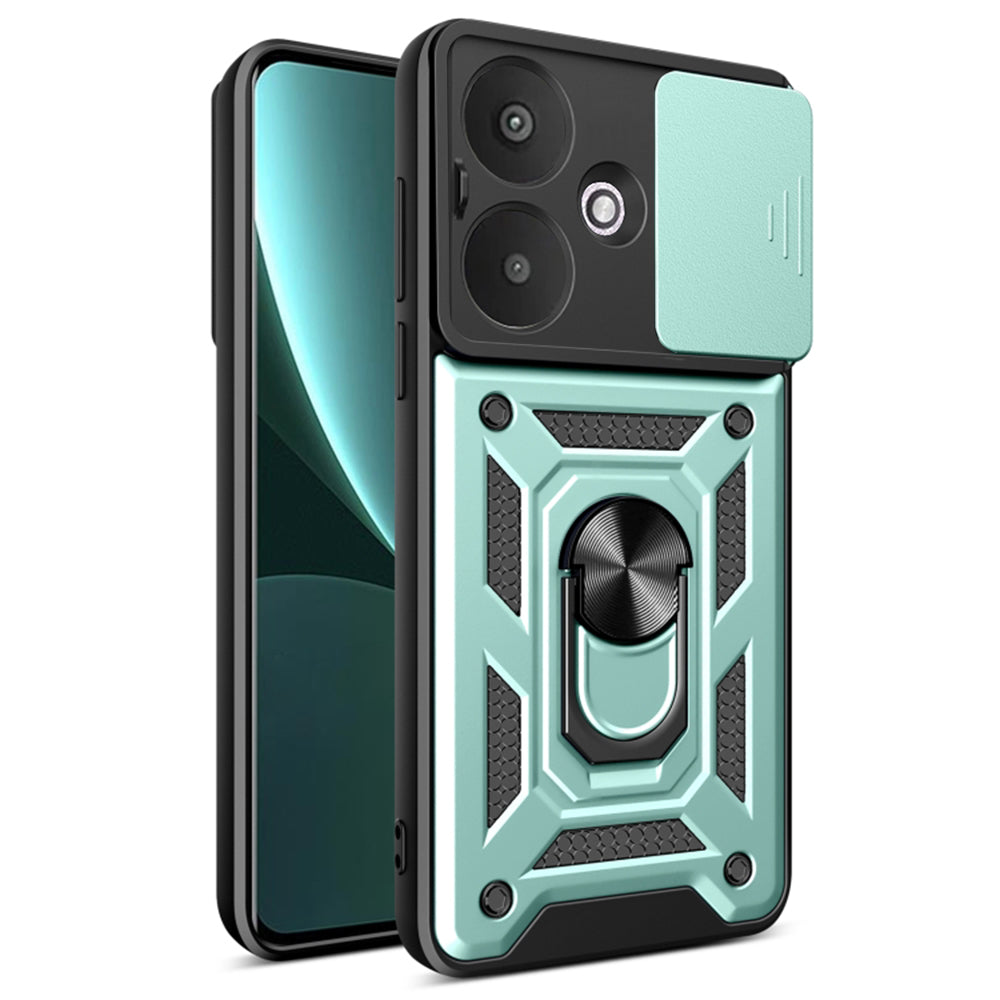 Futrola za Xiaomi Redmi 13C 5G, Techsuit, CamShield, Zelena