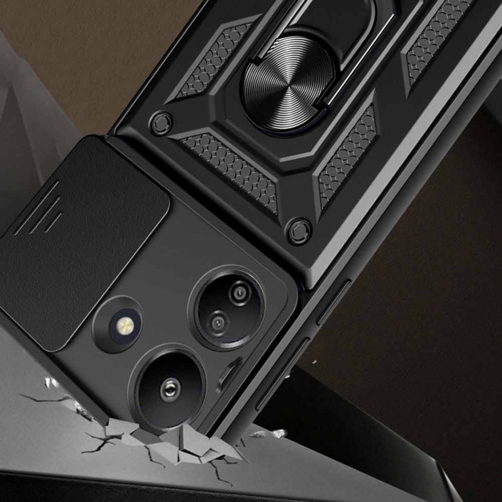 Futrola za Xiaomi Redmi 13C 5G, Techsuit, CamShield, Zelena