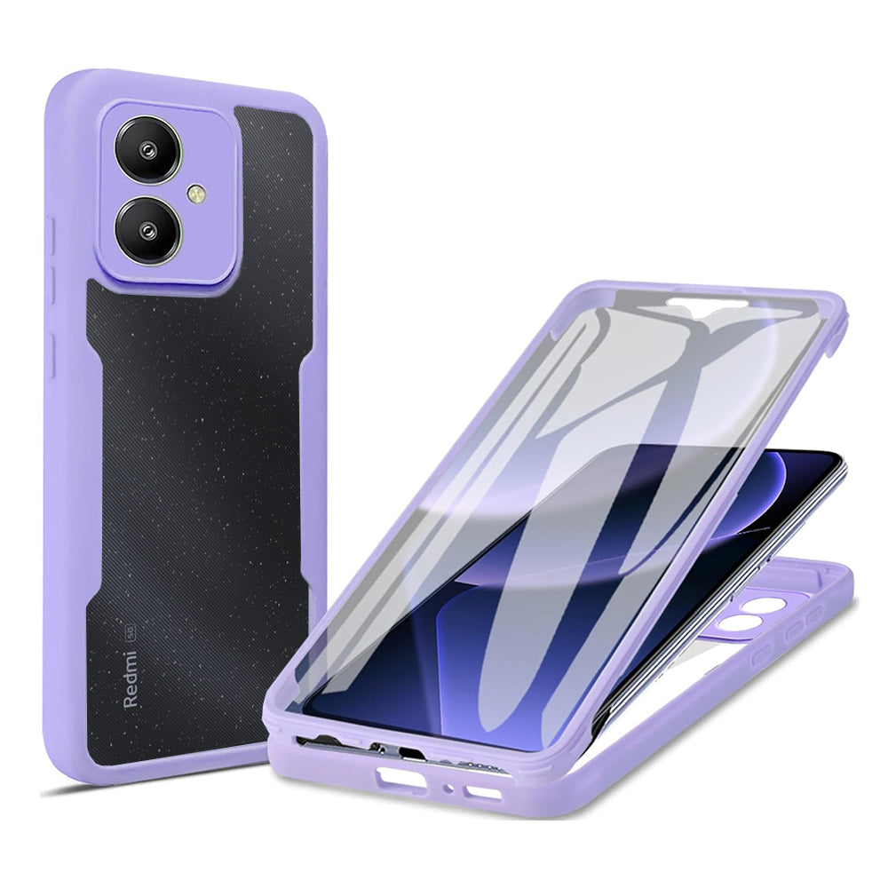 Futrola za Xiaomi Redmi 13C 5G, Techsuit, ColorVerse 360, Ljubičasta
