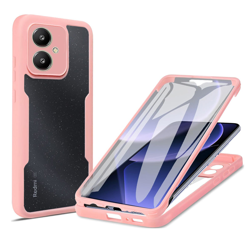 Futrola za Xiaomi Redmi 13C 5G, Techsuit, ColorVerse 360, Roze