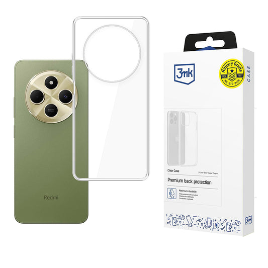 Futrola za Xiaomi Redmi 14C, 3MK, Clear, Providna