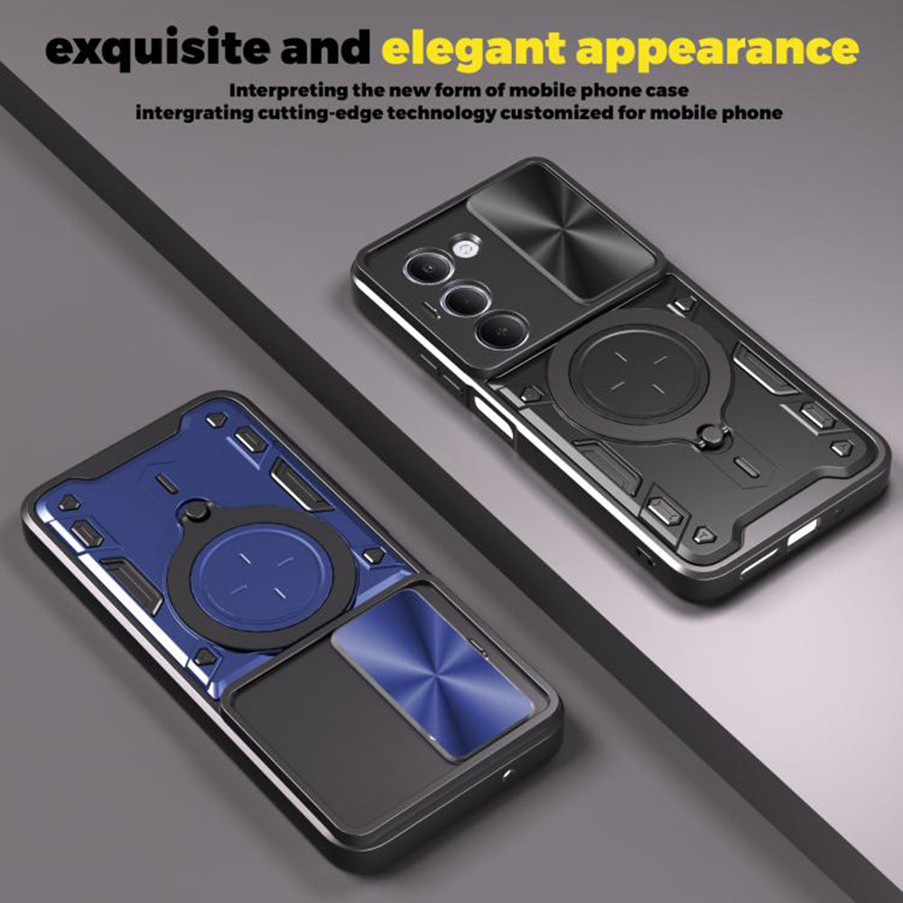 Futrola za Xiaomi Redmi 15 5G / 15 4G, Techsuit, CamGuard Pro, Ljubičasta