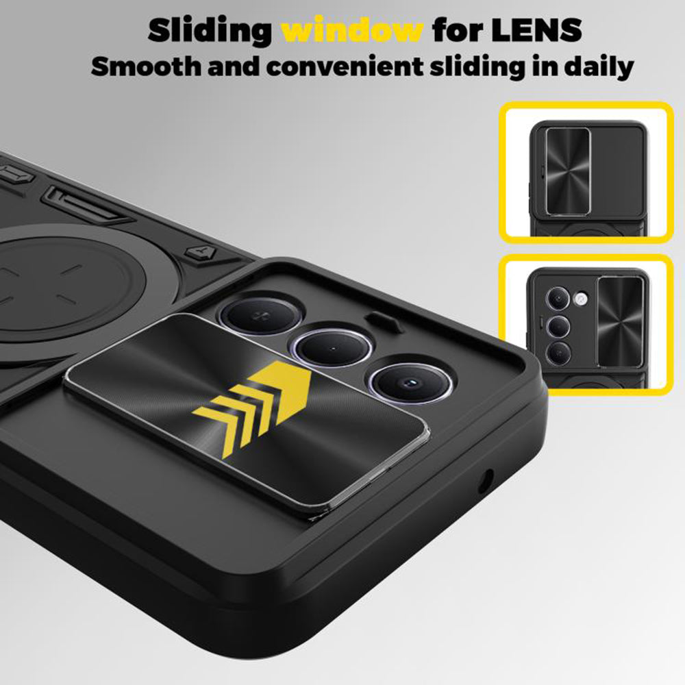 Futrola za Xiaomi Redmi 15 5G / 15 4G, Techsuit, CamGuard Pro, Ljubičasta