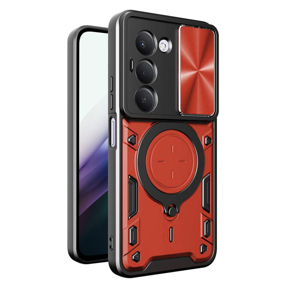 Futrola za Xiaomi Redmi 15 5G / 15 4G, Techsuit, CamGuard Pro, Crvena