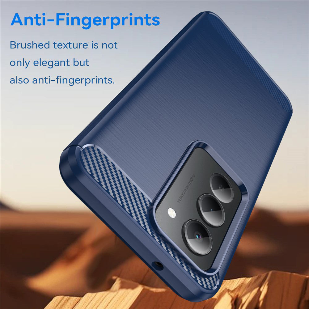 Futrola za Xiaomi Redmi 15 5G / 15 4G, Techsuit, Karbon, Plava