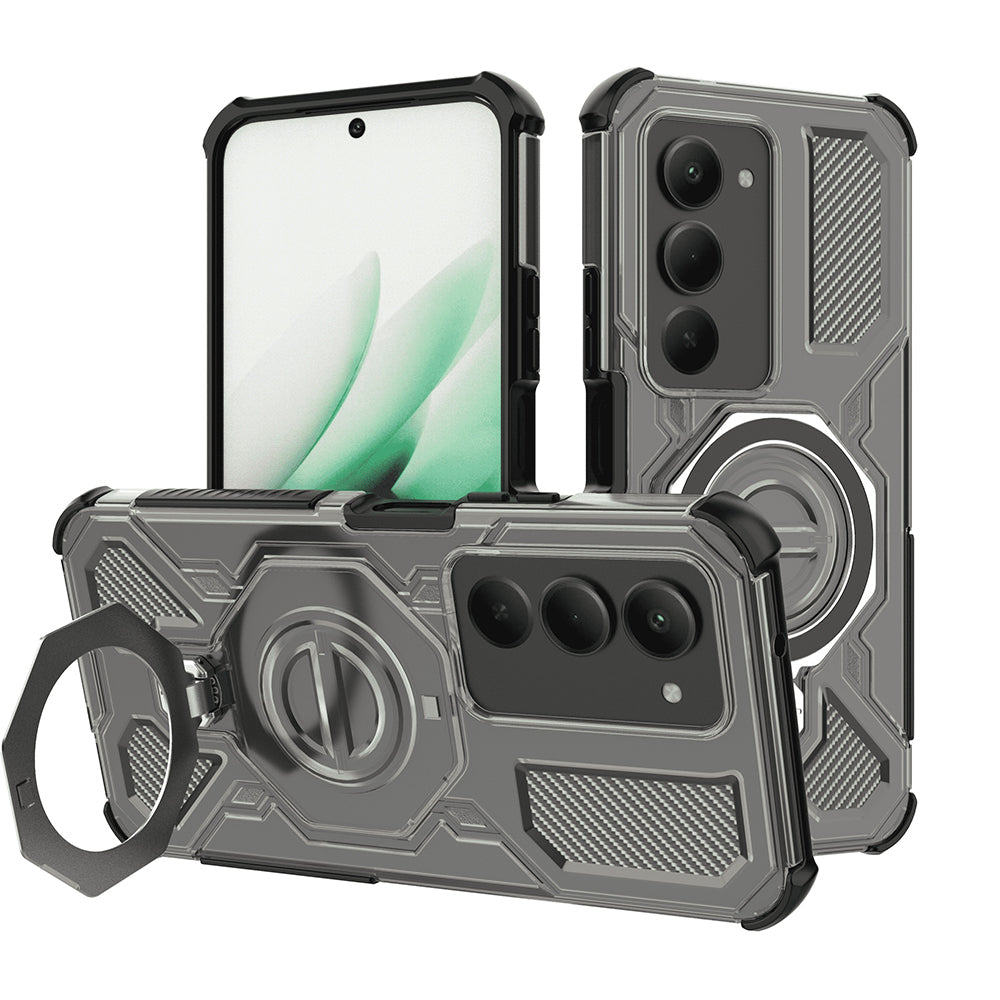 Futrola za Xiaomi Redmi 15 5G / 15 4G, Techsuit, Carbon Shield Pro, Tamno Crna