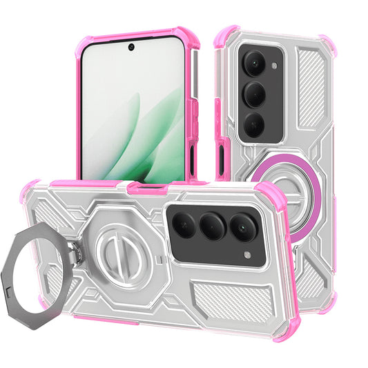 Futrola za Xiaomi Redmi 15 5G / 15 4G, Techsuit, Carbon Shield Pro, Roze