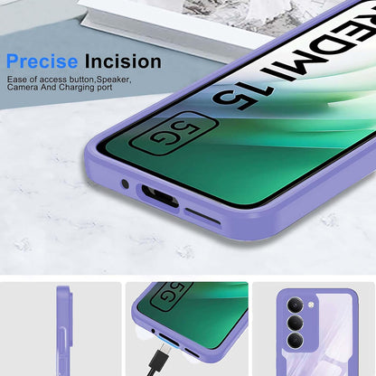 Futrola za Xiaomi Redmi 15 5G / 15 4G, Techsuit, ColorVerse 360, Ljubičasta