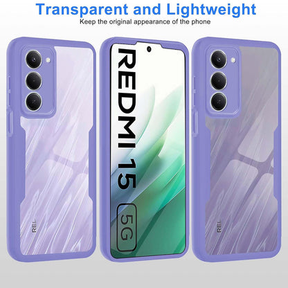 Futrola za Xiaomi Redmi 15 5G / 15 4G, Techsuit, ColorVerse 360, Ljubičasta